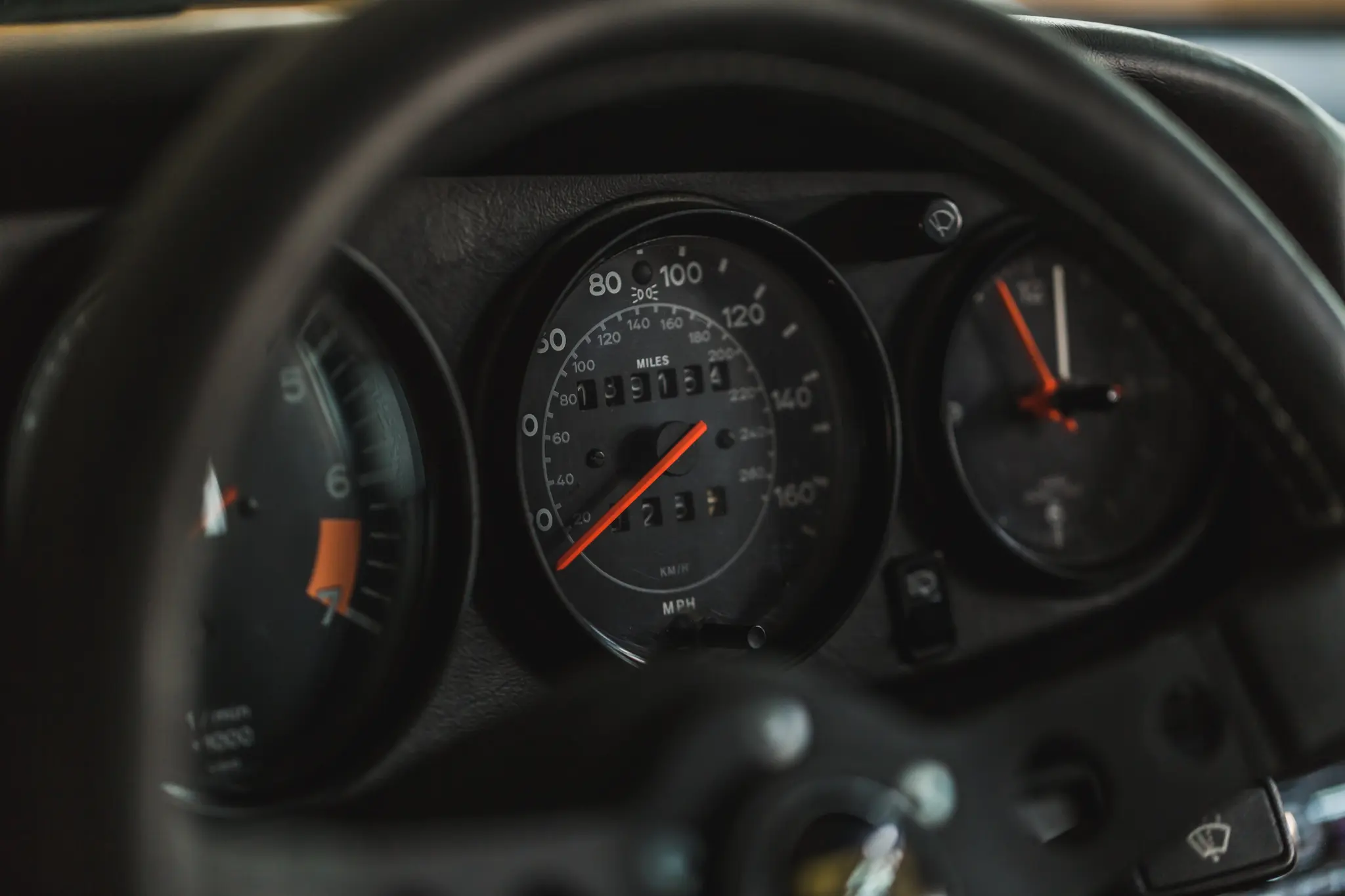 Inside the Cheshunt garage